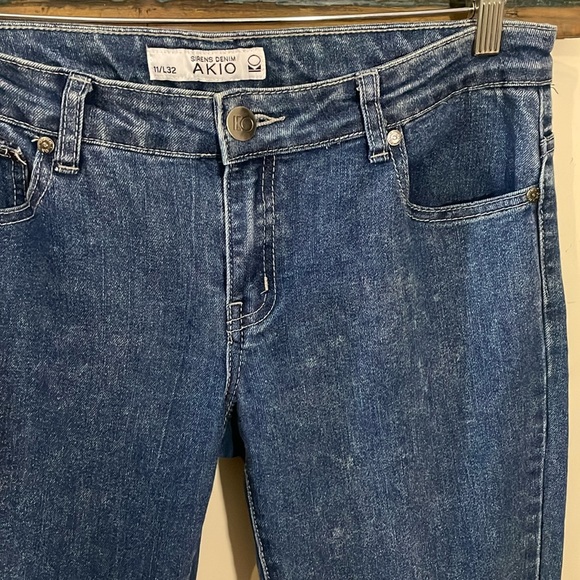 2/$18 Aiko Sirens Denim Skinny Jeans Size 11 - Picture 7 of 13